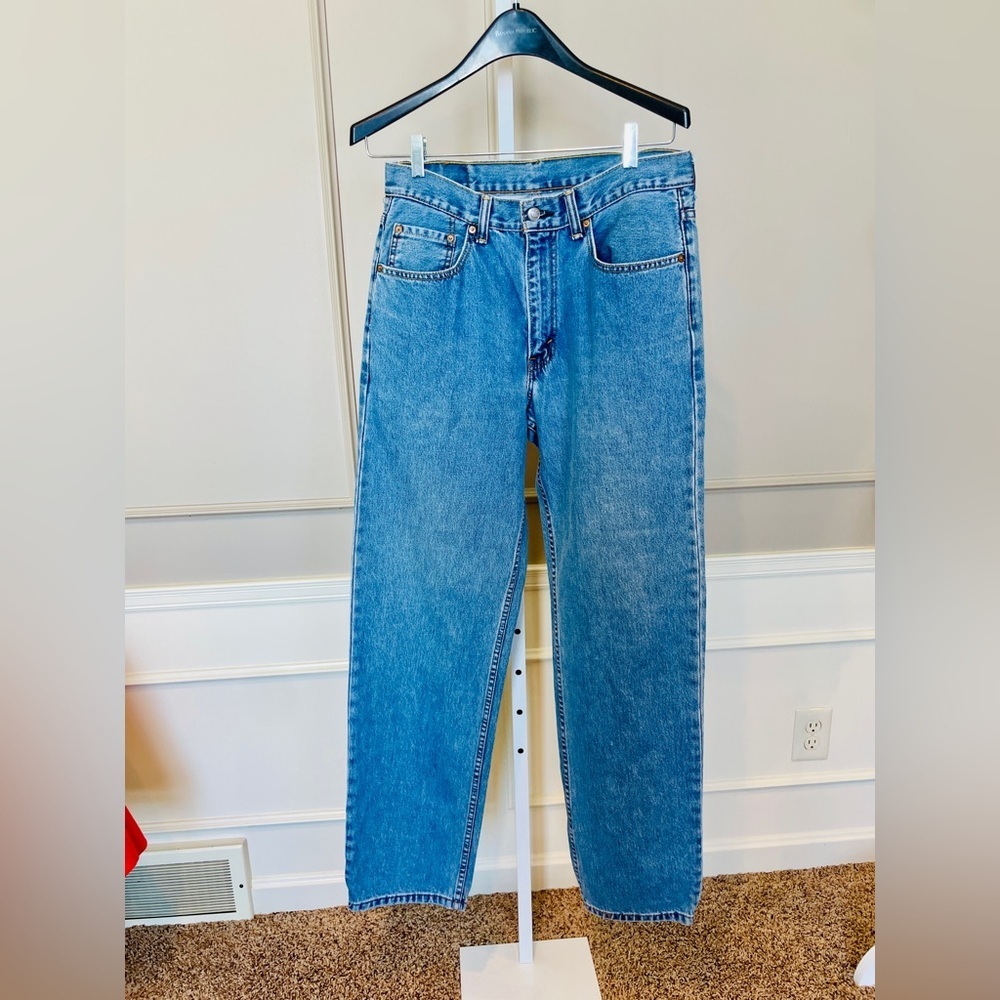 Levi's Men's Cotton 550 Relaxed Fit Denim Jeans 34 x 36 EUC Vintage Inseam 34